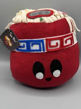 Sai Min Ramen Plush Stuffed Toy Handmade Hawaii 11"